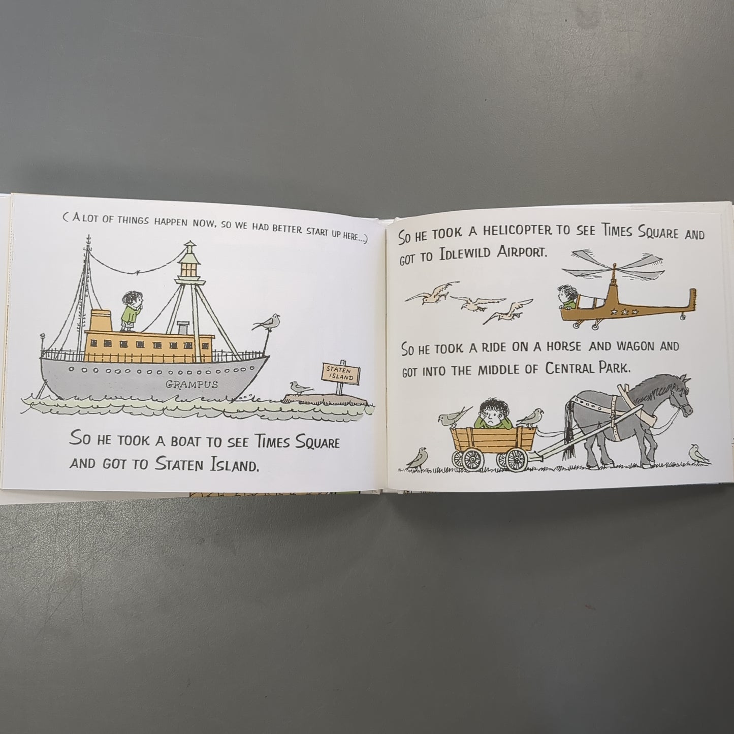 How Little Lori Visited Times Square