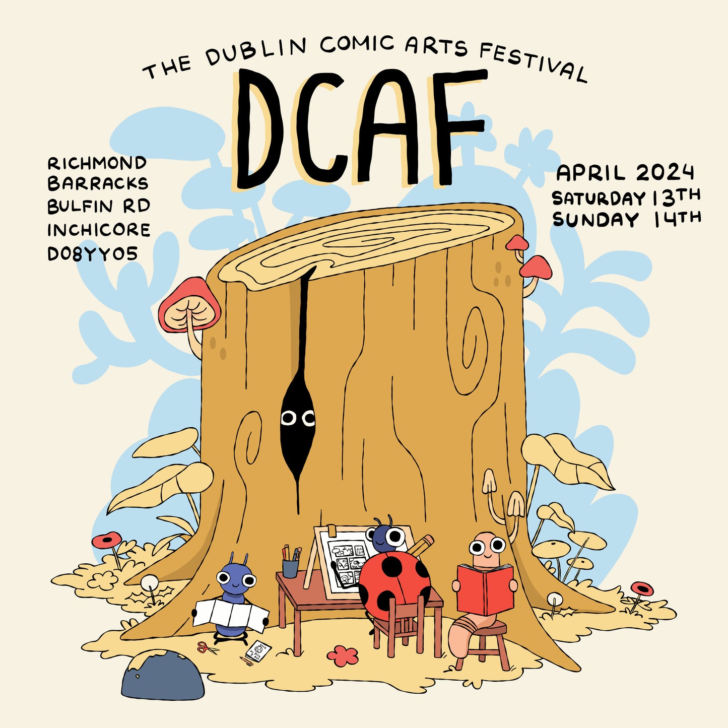 Kate Escolin DCAF Poster, April 2024