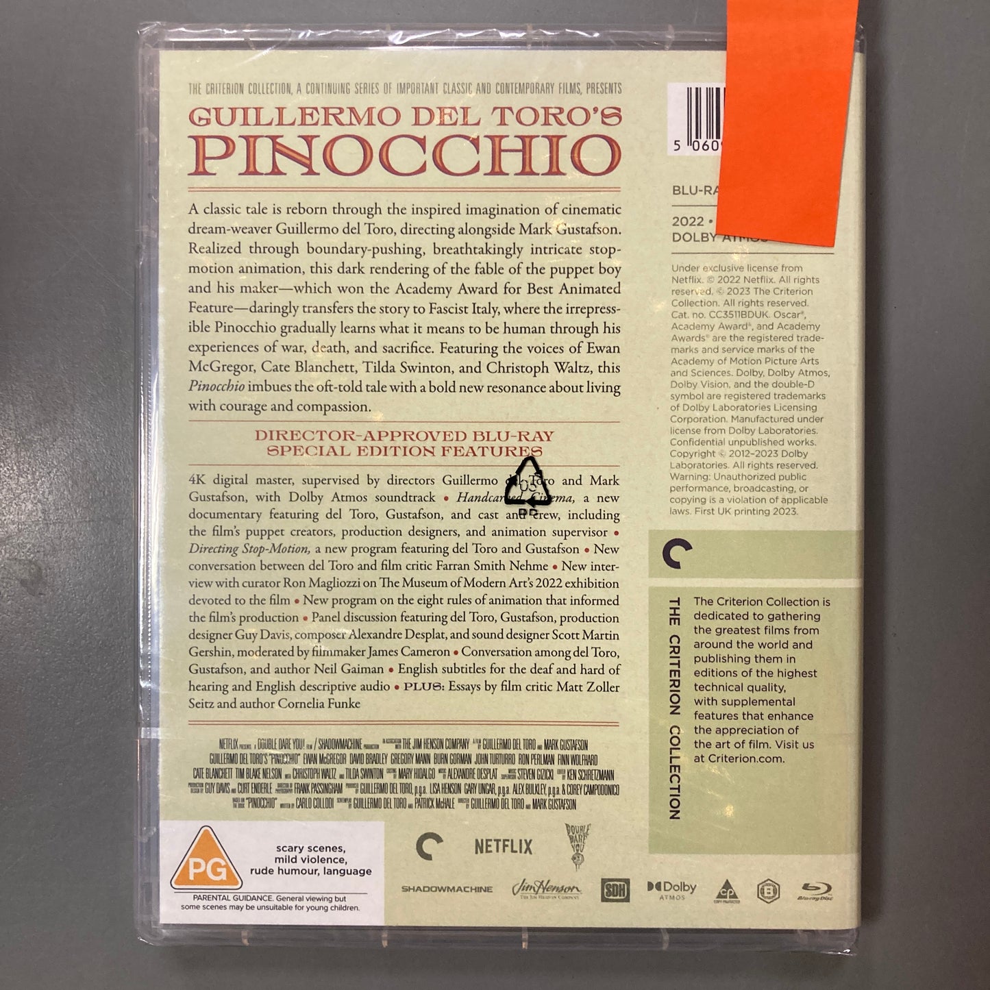 Guillermo del Toro’s Pinocchio (Blu-ray)