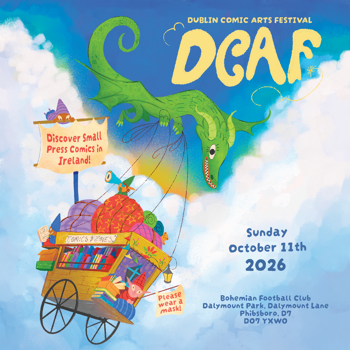 DCAF Half-Table Booking: Sunday October 11th