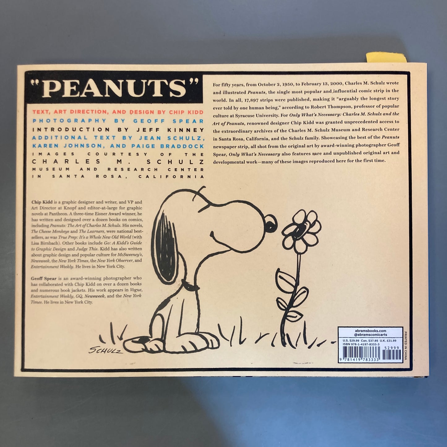 Only What's Necessary: Charles M. Schulz and the Art of Peanuts (2025 Edition)