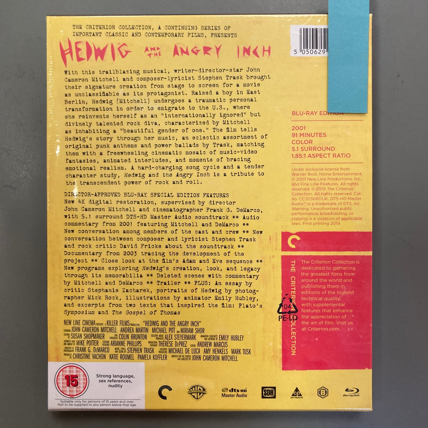 Hedwig and the Angry Inch (Blu-ray)