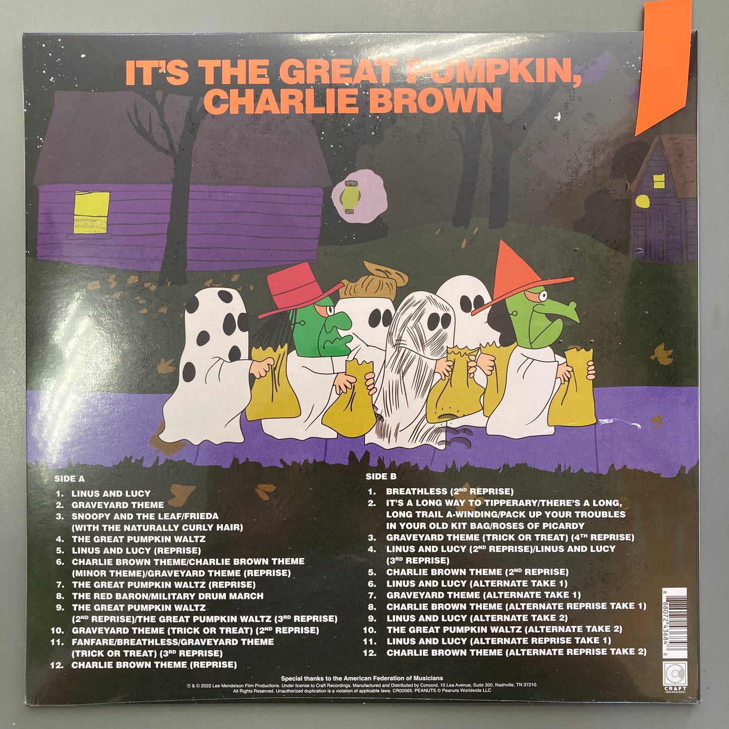 It's the Great Pumpkin, Charlie Brown (Vinyl)