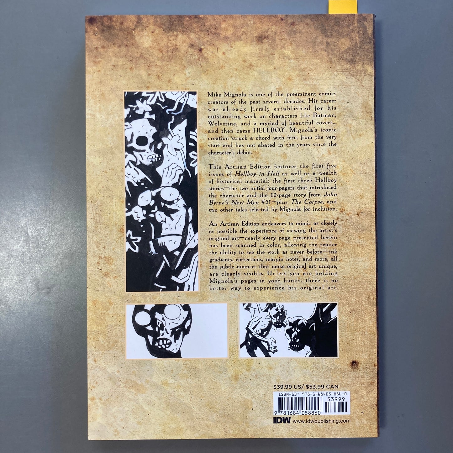 Hellboy in Hell and Other Stories: Artisan Edition