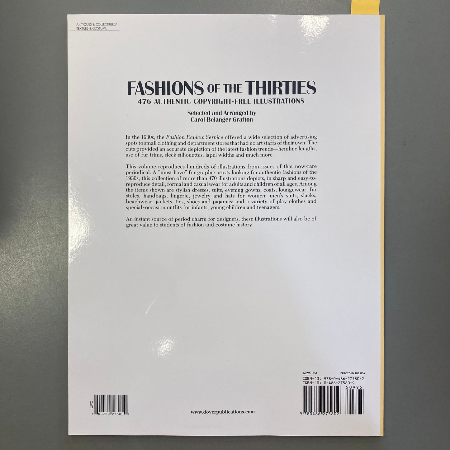 Fashions of the Thirties