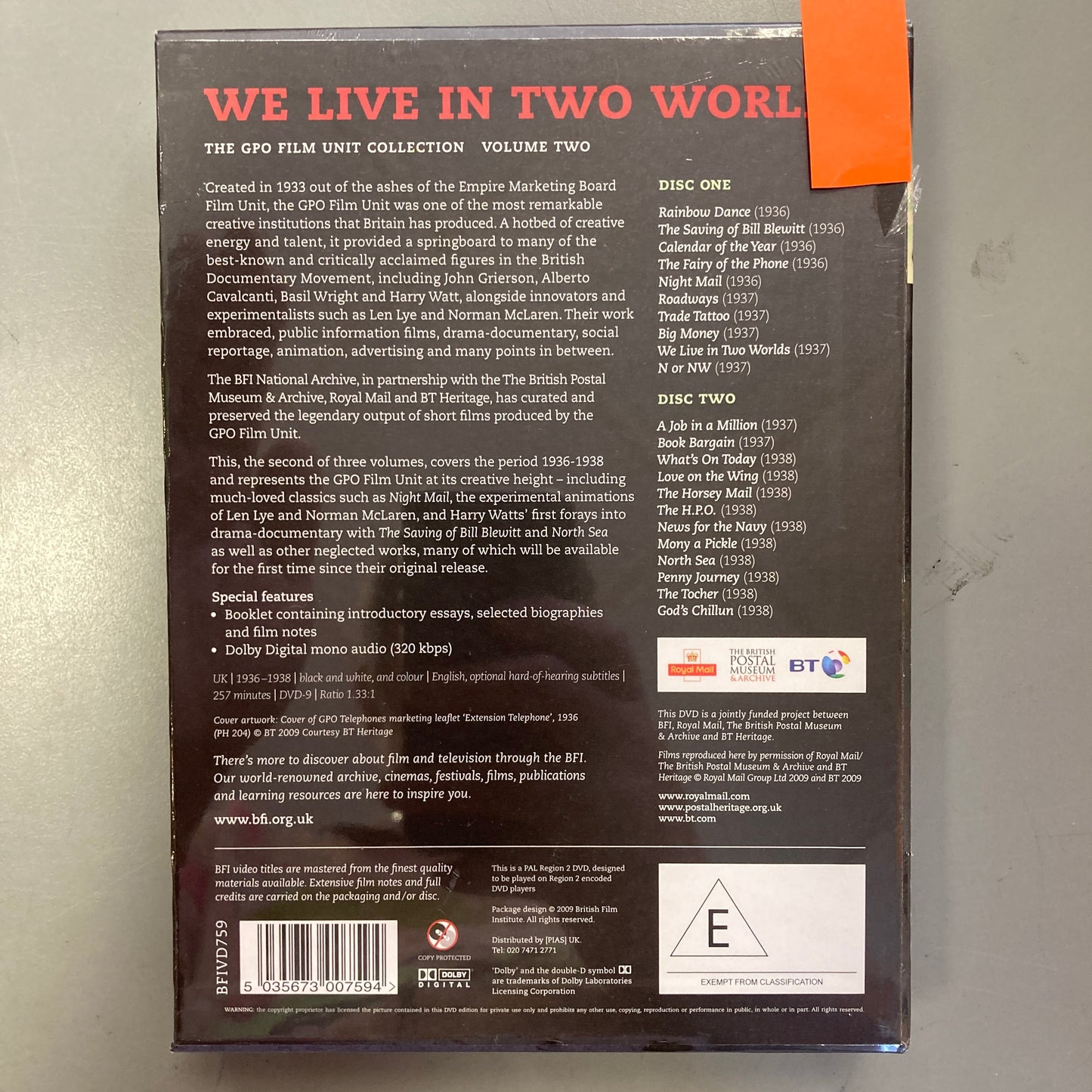 We Live in Two Worlds (DVD)