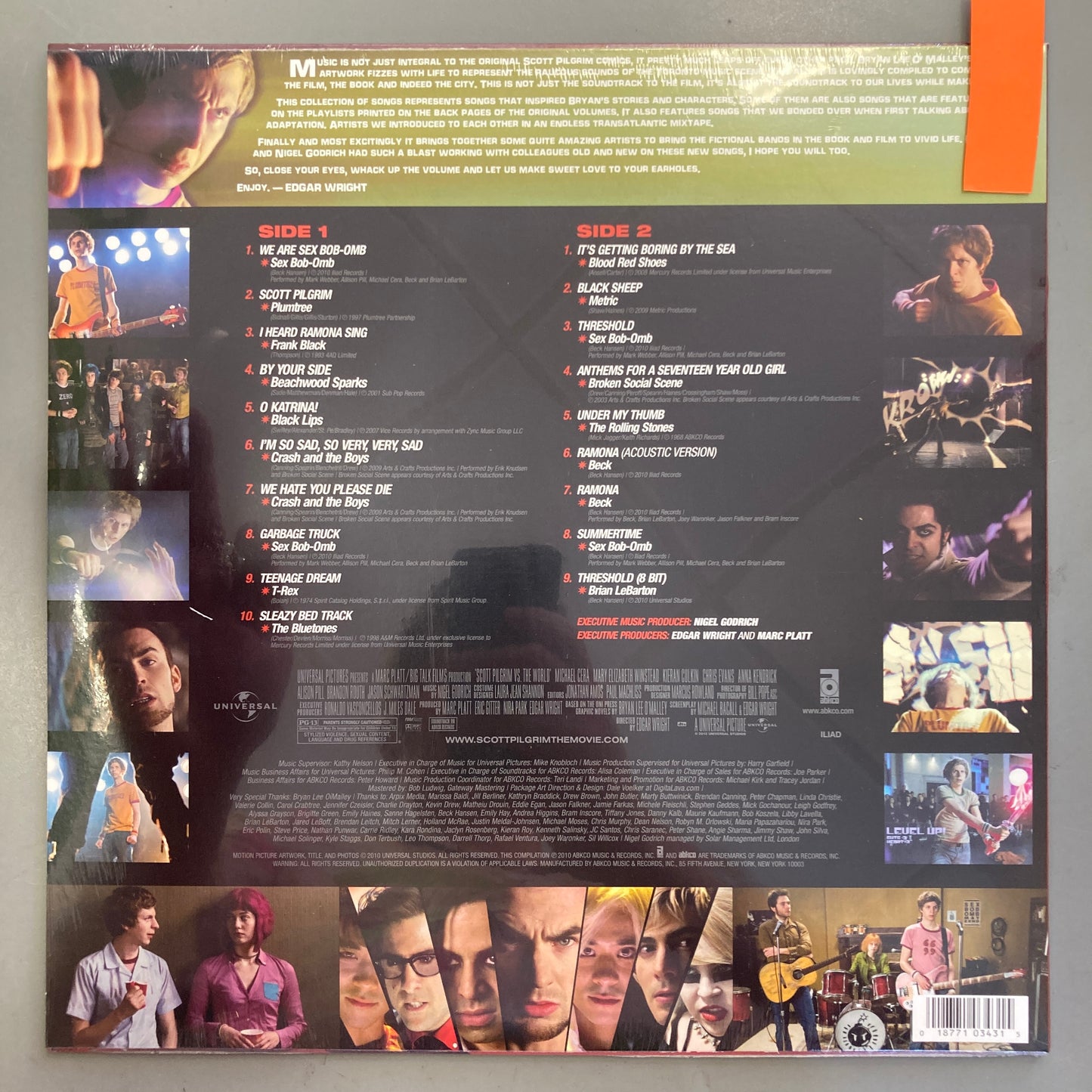 Scott Pilgrim vs The World (Vinyl)