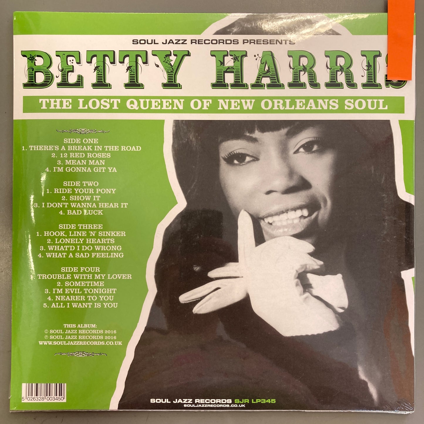 Betty Harris: The Lost Queen Of New Orleans Soul (Vinyl)