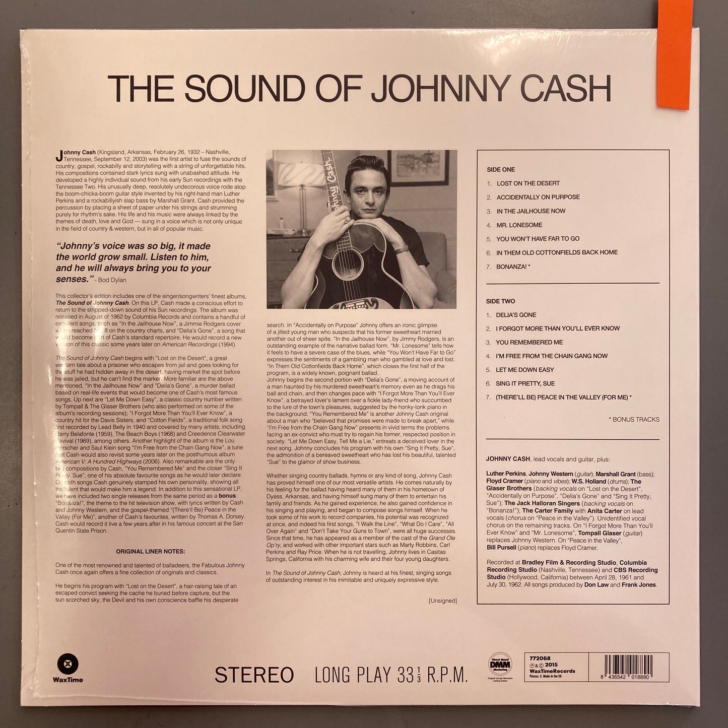 The Sound of Johnny Cash (Vinyl)