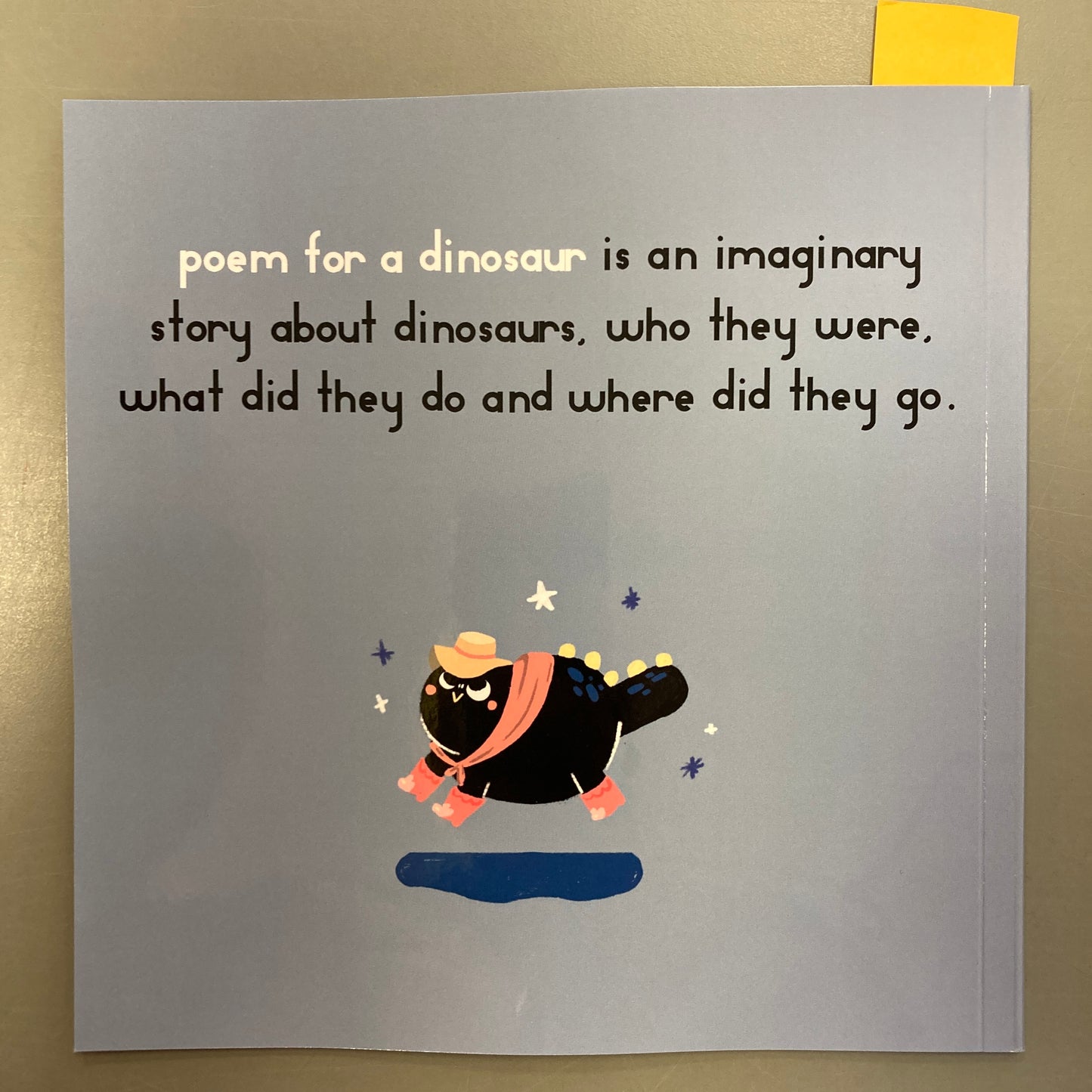 poem for a dinosaur