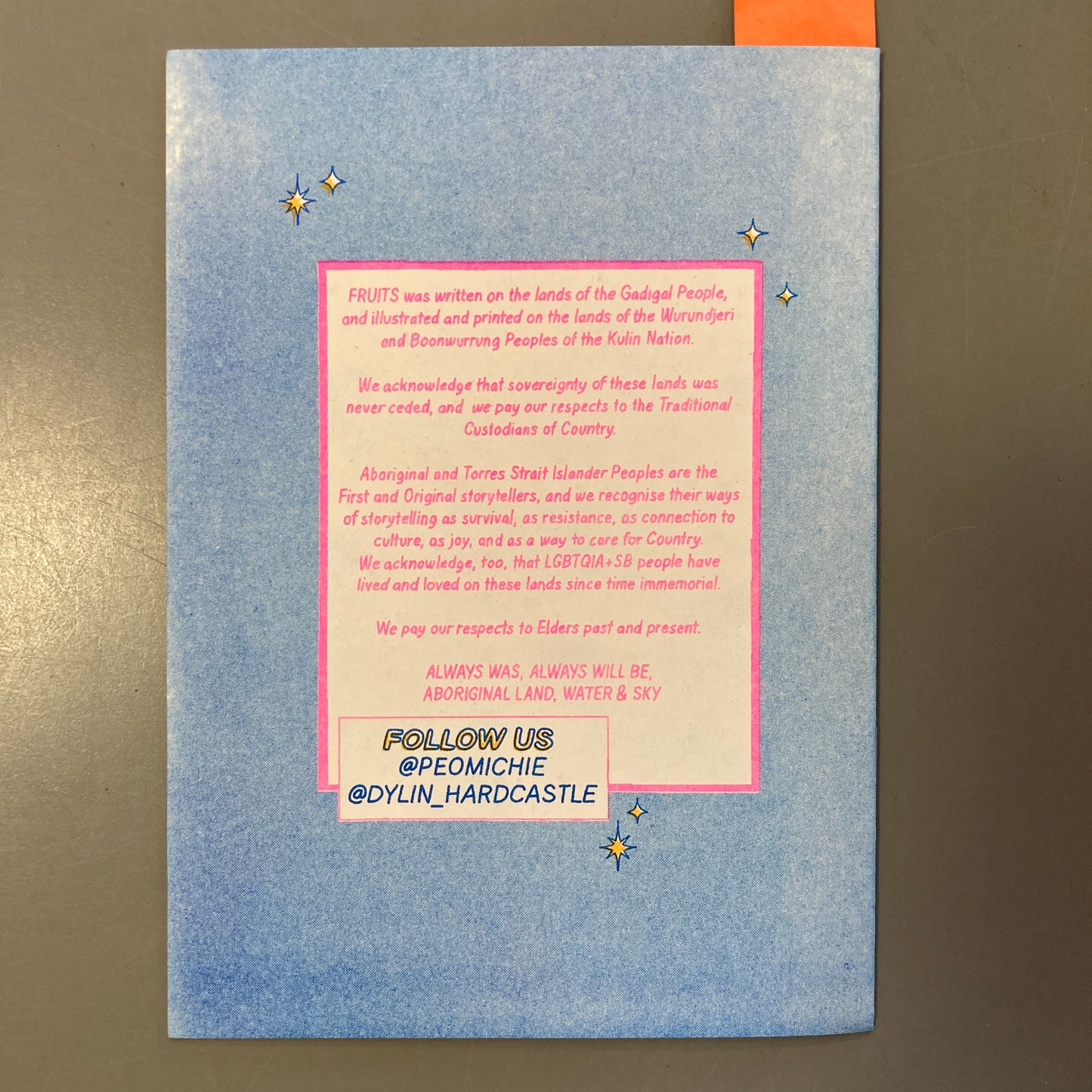 Fruits Zine, Issue #001