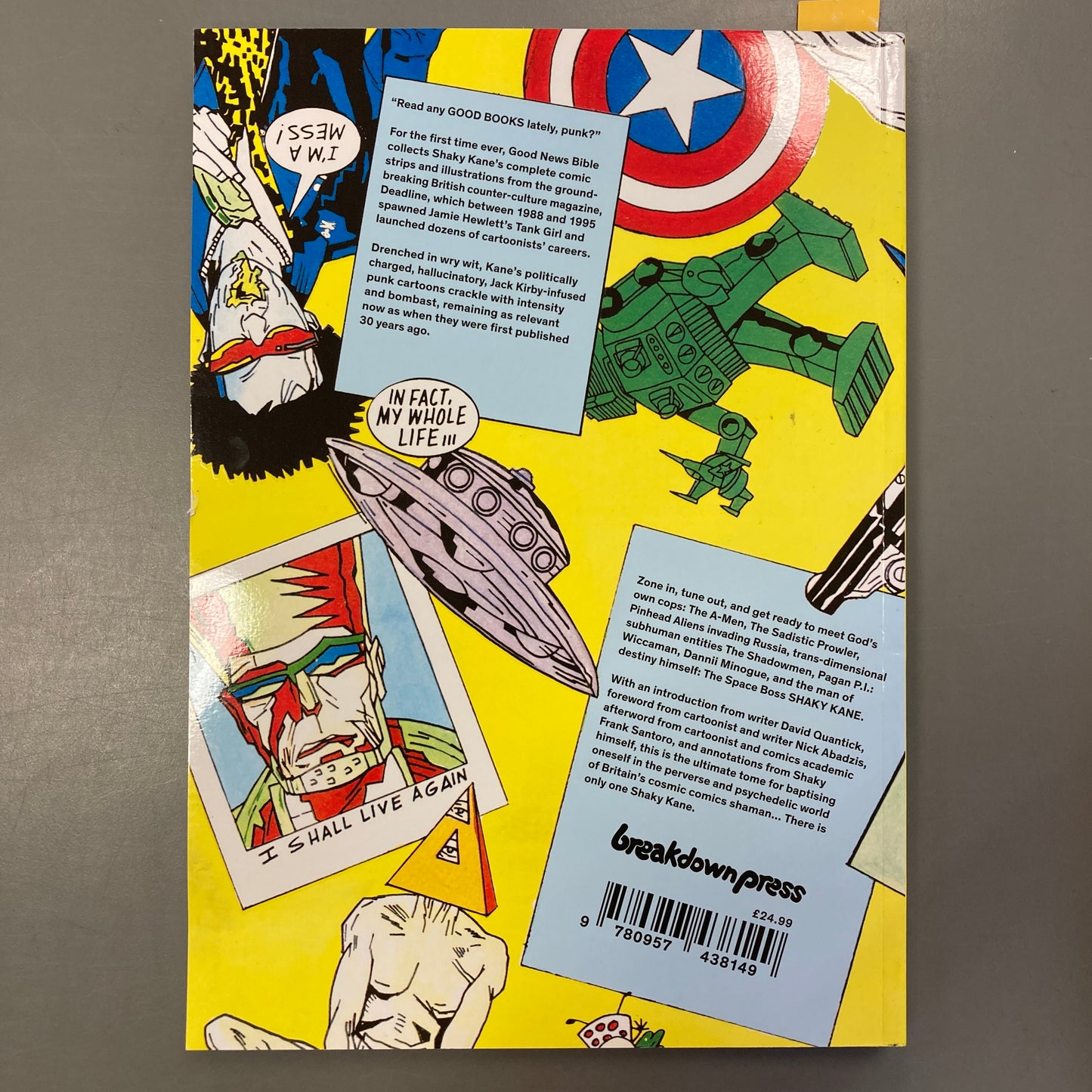 Good News Bible: The Complete Deadline Strips of Shaky Kane