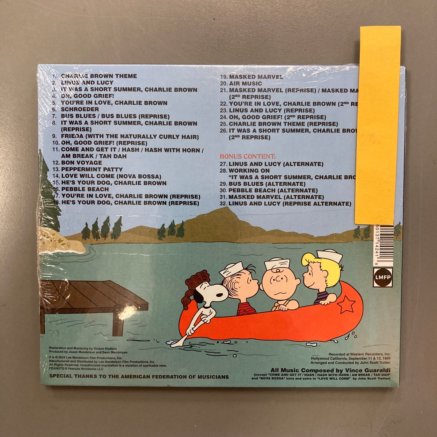 It Was a Short Summer, Charlie Brown (CD)