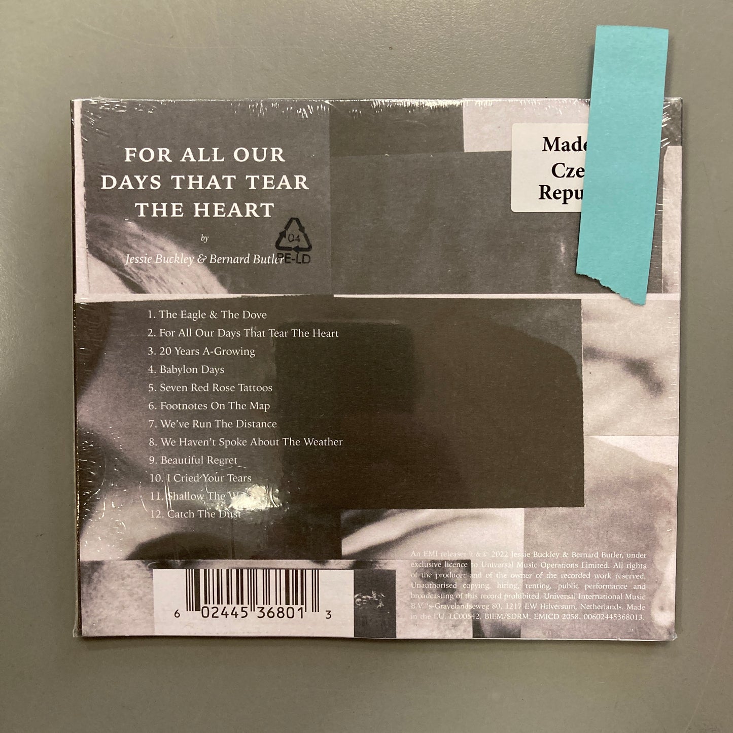 For All Our Days That Tear Our Heart (Audio CD)