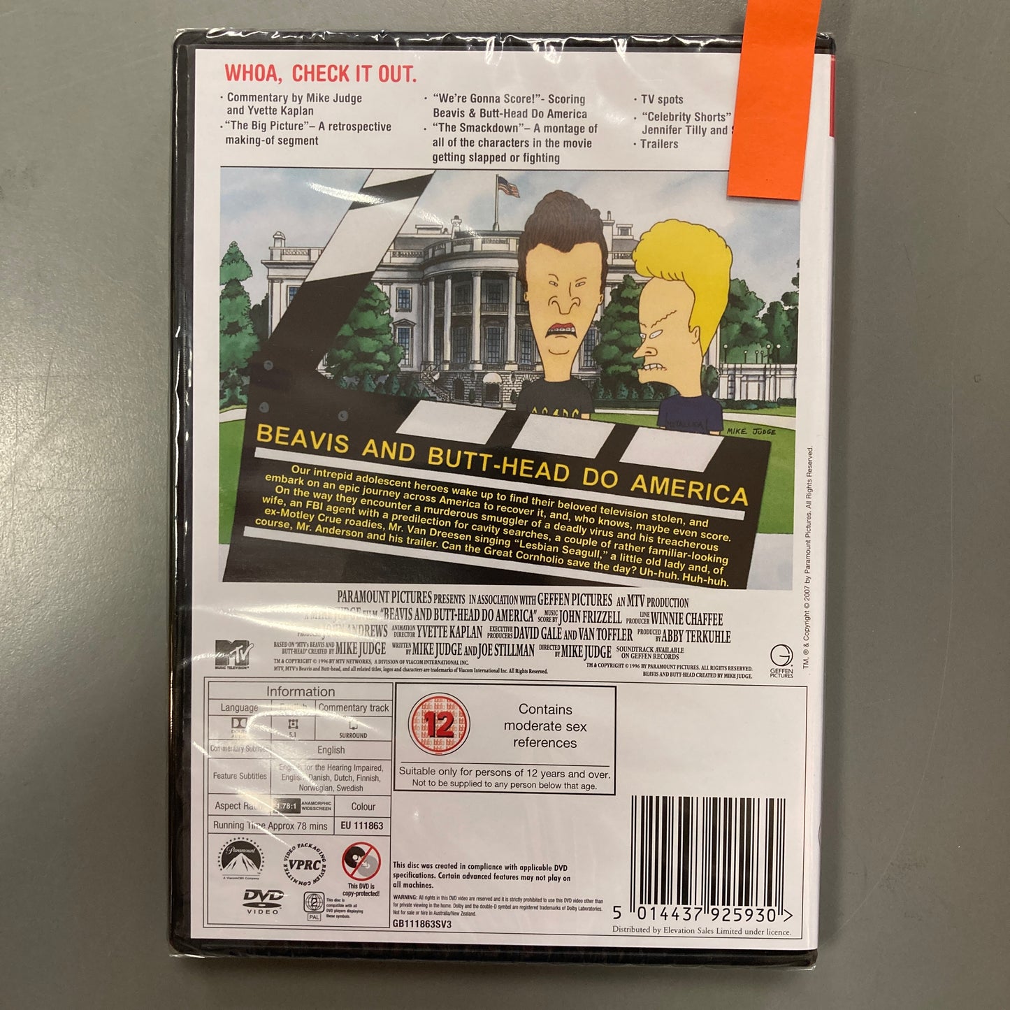 Beavis and Butthead do America (DVD)