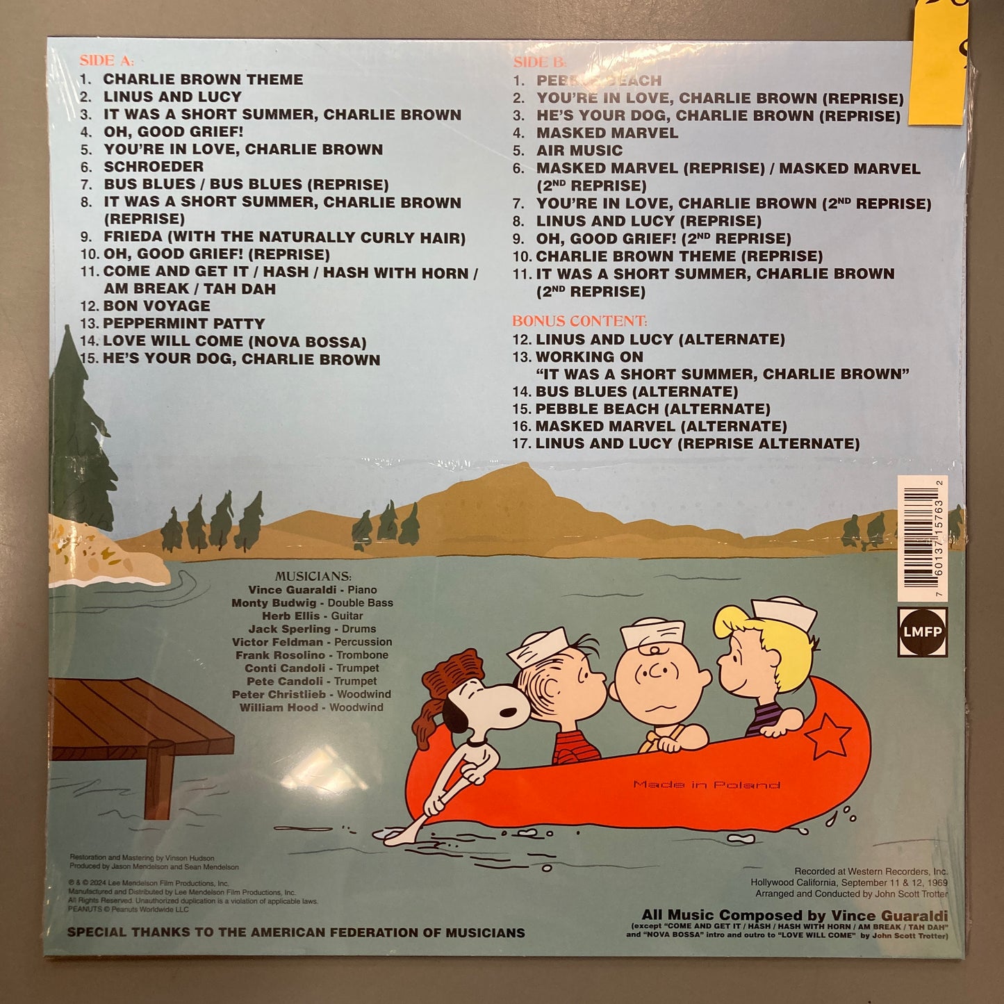 It Was a Short Summer Charlie Brown (Vinyl)