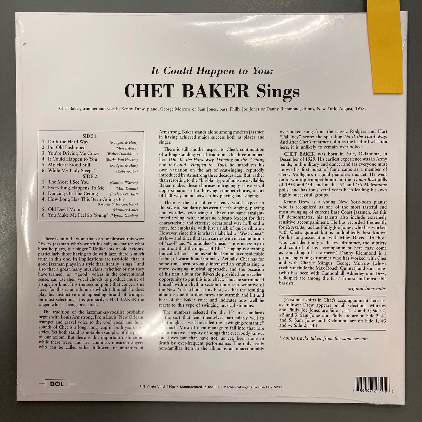 It Could Happen to You (Vinyl)