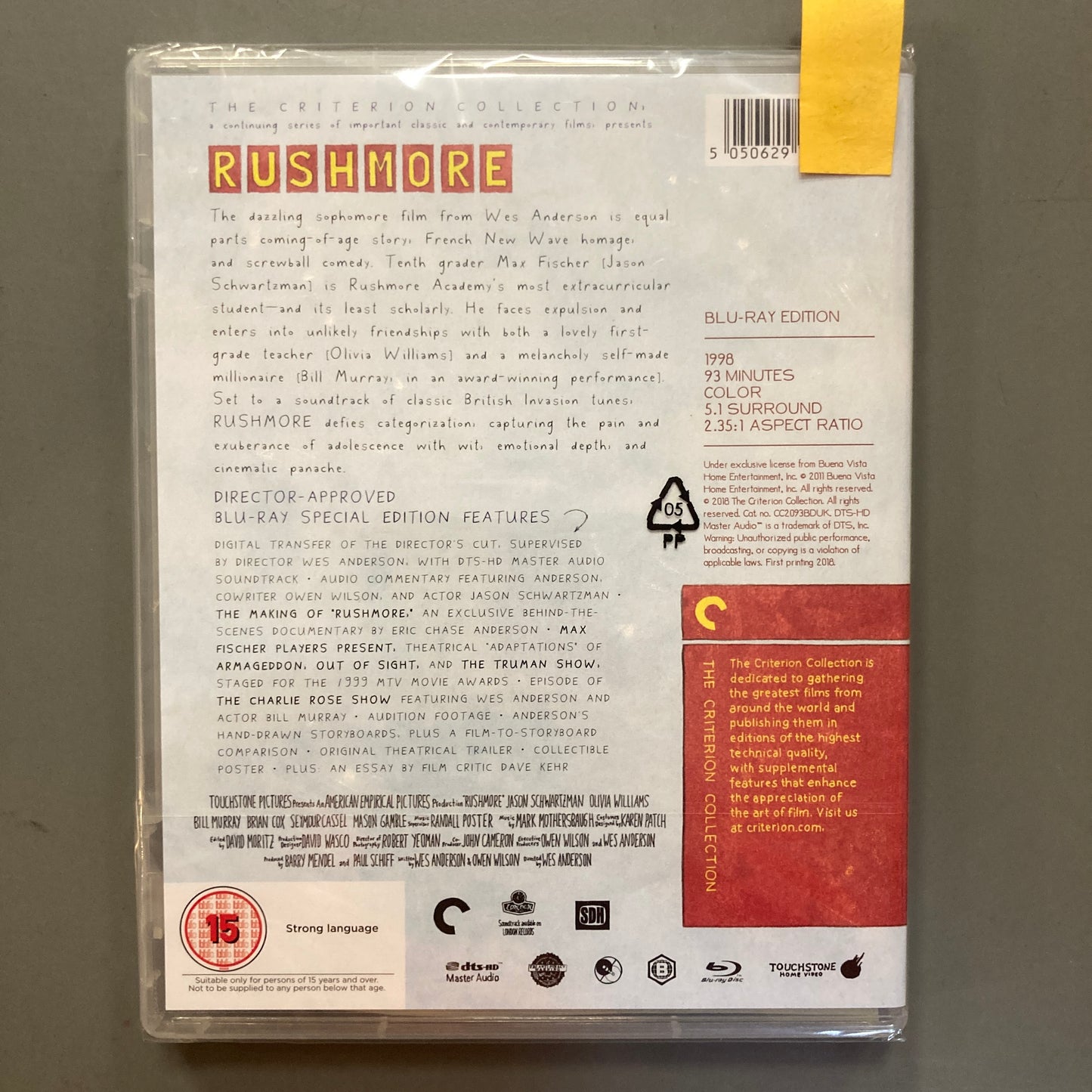 Rushmore (Blu-ray)