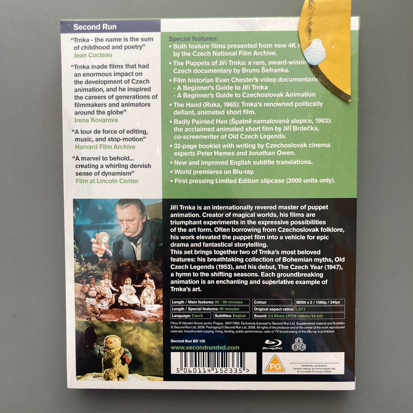Old Czech Legends / The Czech Year (2x Blu-rays)