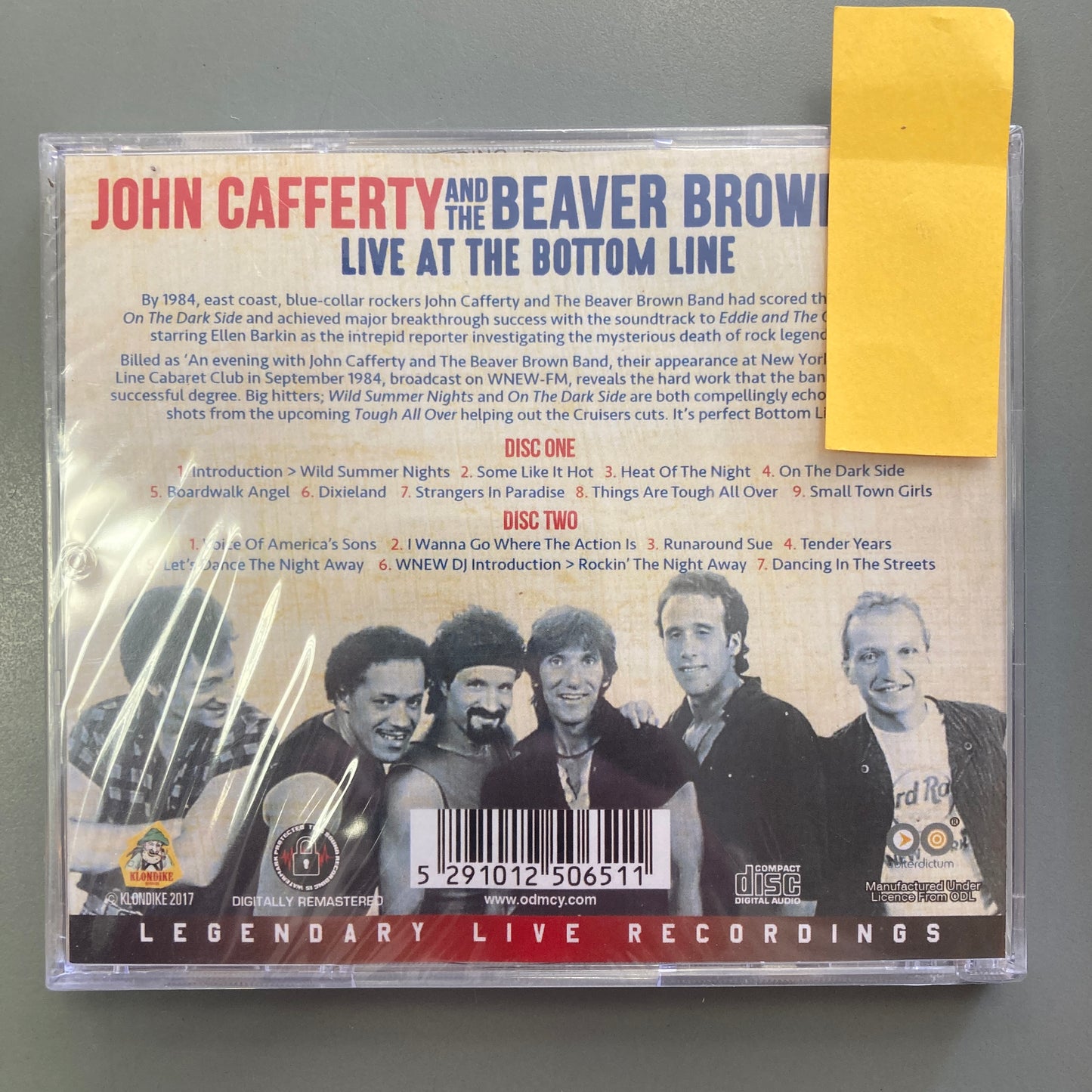 Live at the Bottom Line (CD)