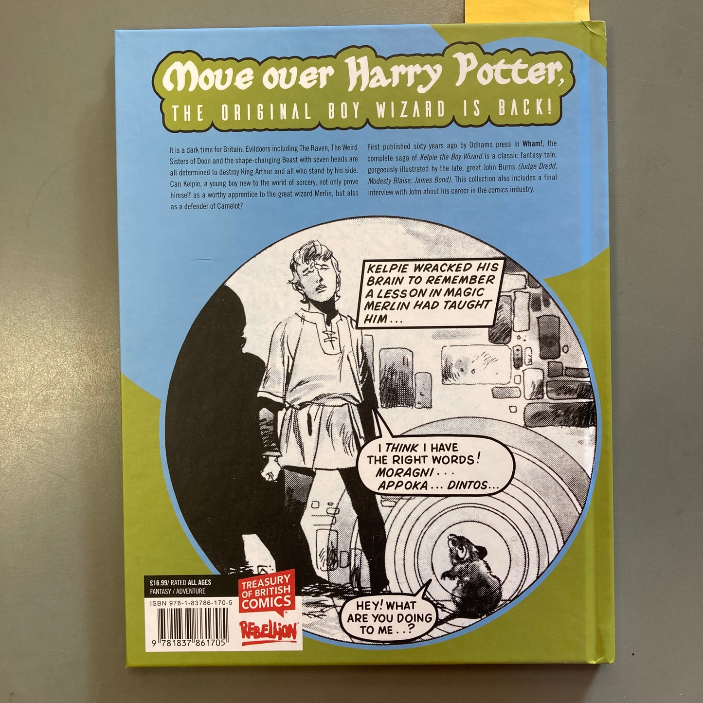 Kelpie The Boy Wizard, 60th Anniversary