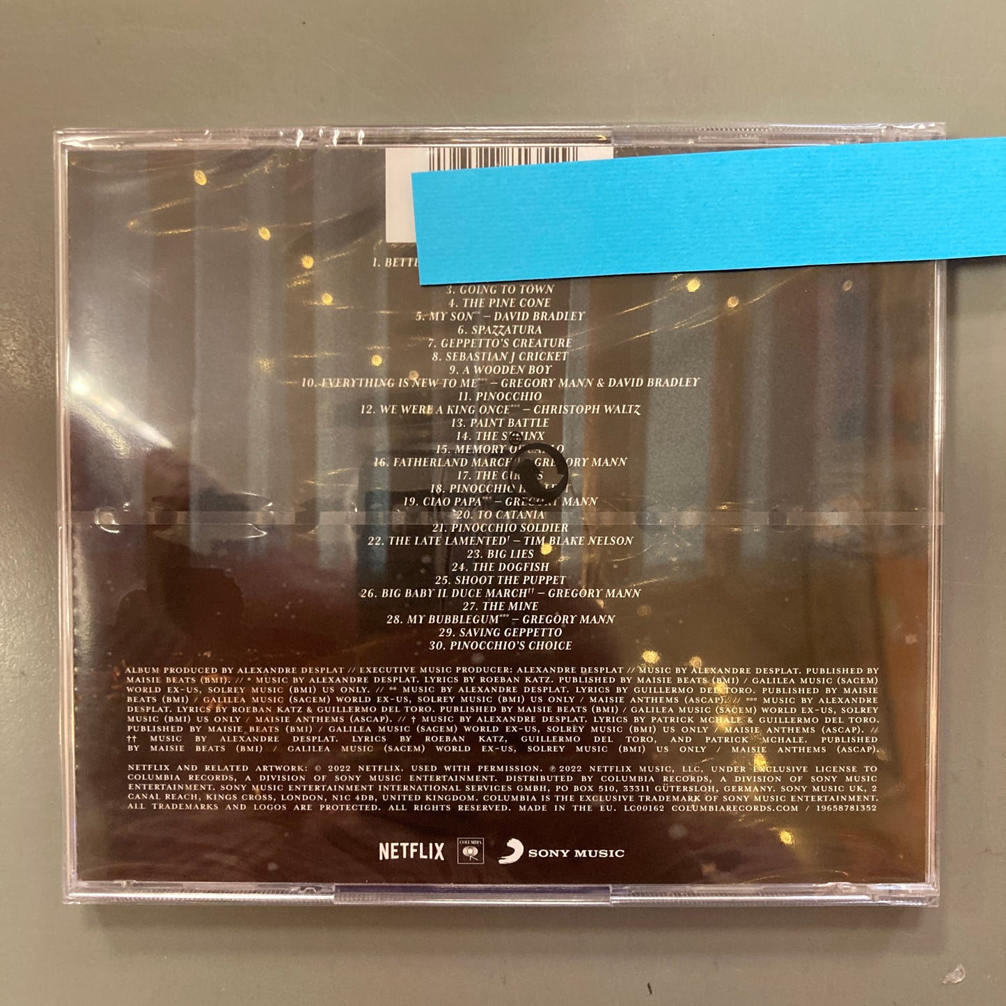 Guillermo del Toro’s Pinocchio (Audio CD)