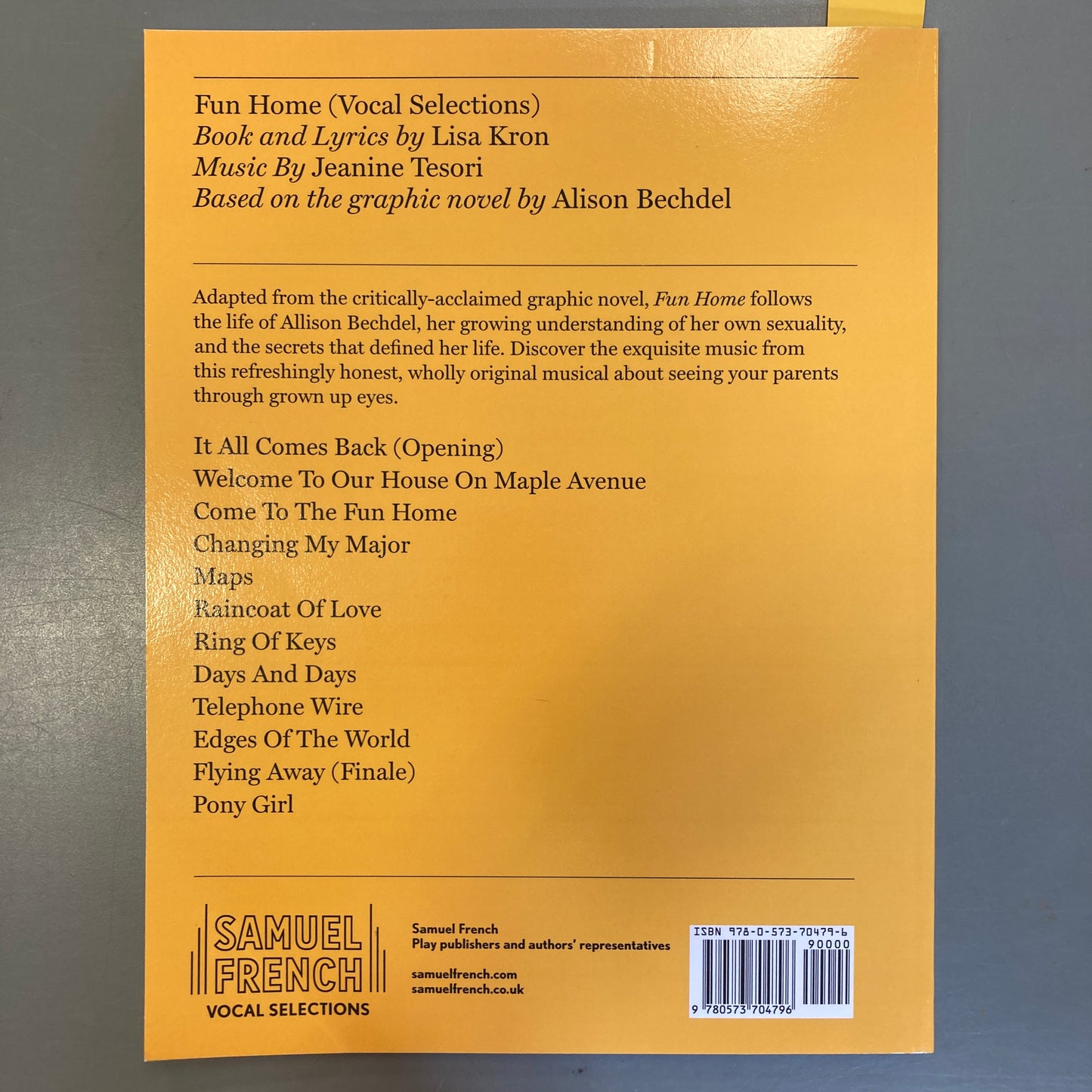 Fun Home Vocal Selections