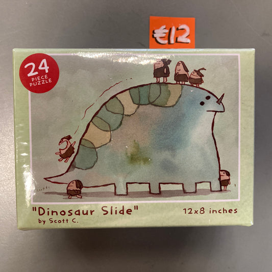 Dinosaur Slide (Jigsaw Puzzle)