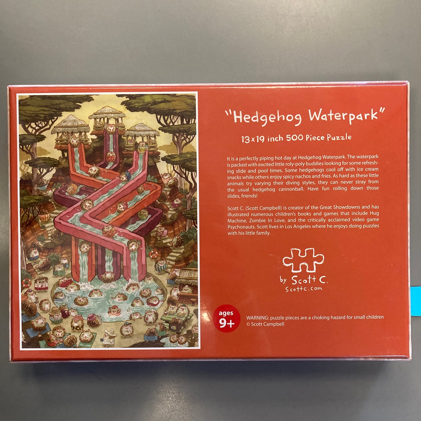 Hedgehog Waterpark (Jigsaw Puzzle)