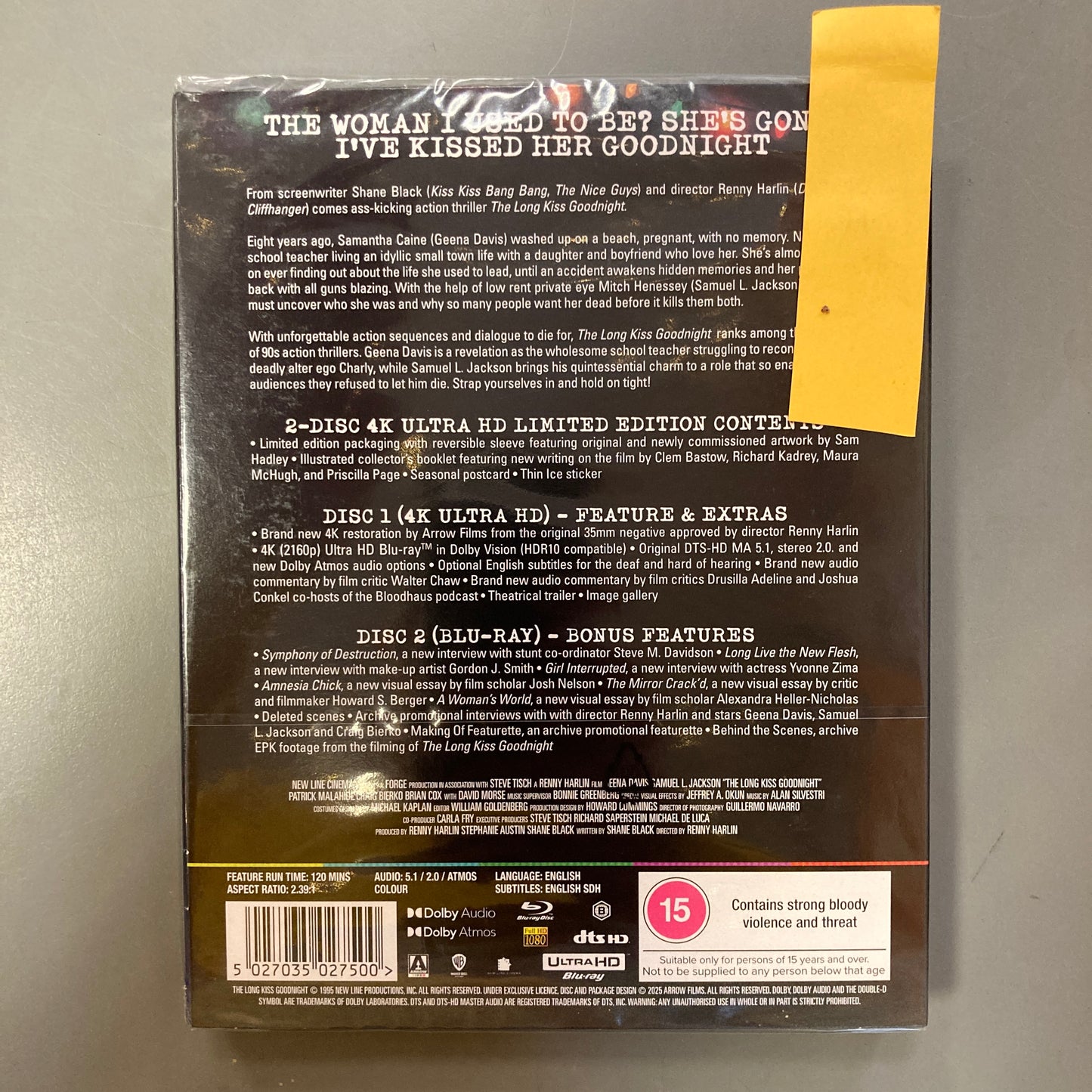 The Long Kiss Goodnight (4k)