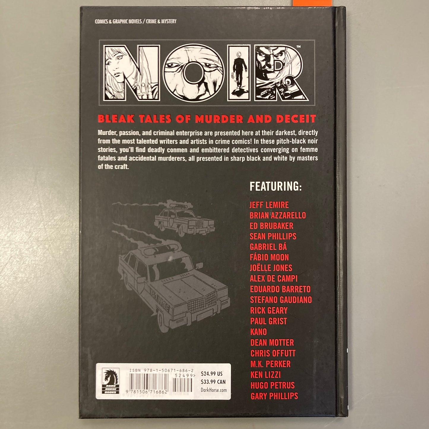 Noir, A Collection of Crime Comics