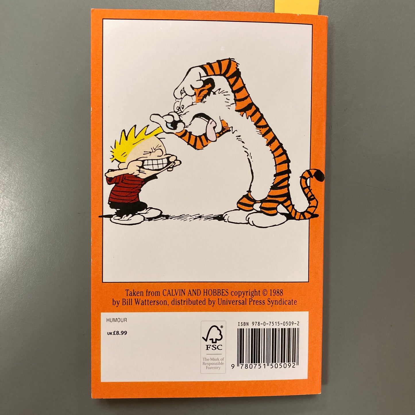 Calvin and Hobbes, 2: One Day the Wind will Change