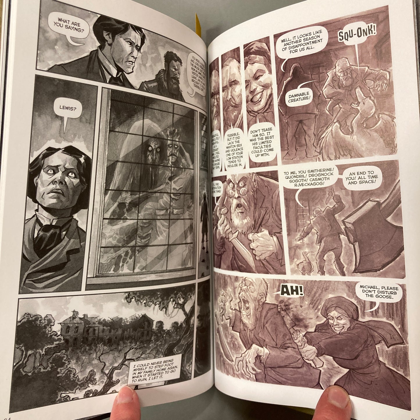 Four Gathered on Christmas Eve