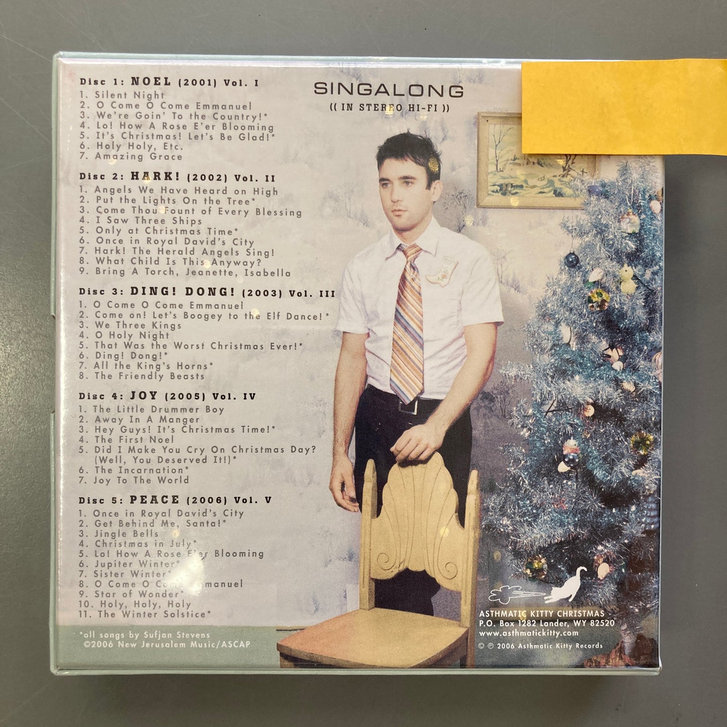 Songs for Christmas Box Set (5x CDs)