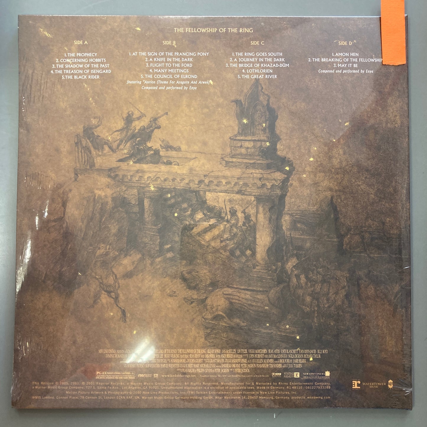 Lord of the Rings: The Fellowship of the Ring (2x Vinyl)