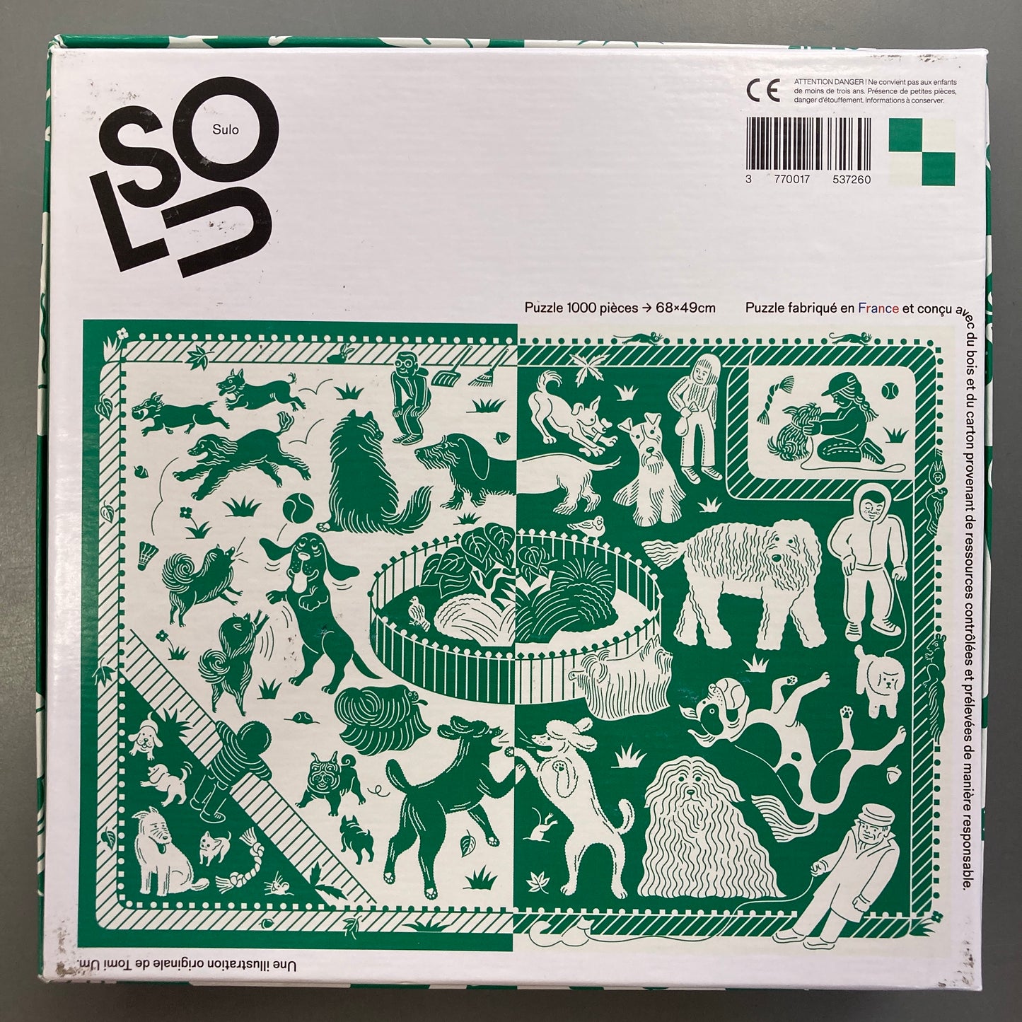 Dog Park par Tomi Um (Jigsaw Puzzle)