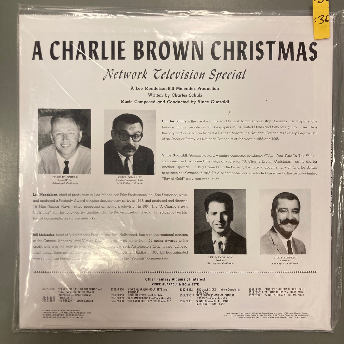 A Charlie Brown Christmas (Vinyl)