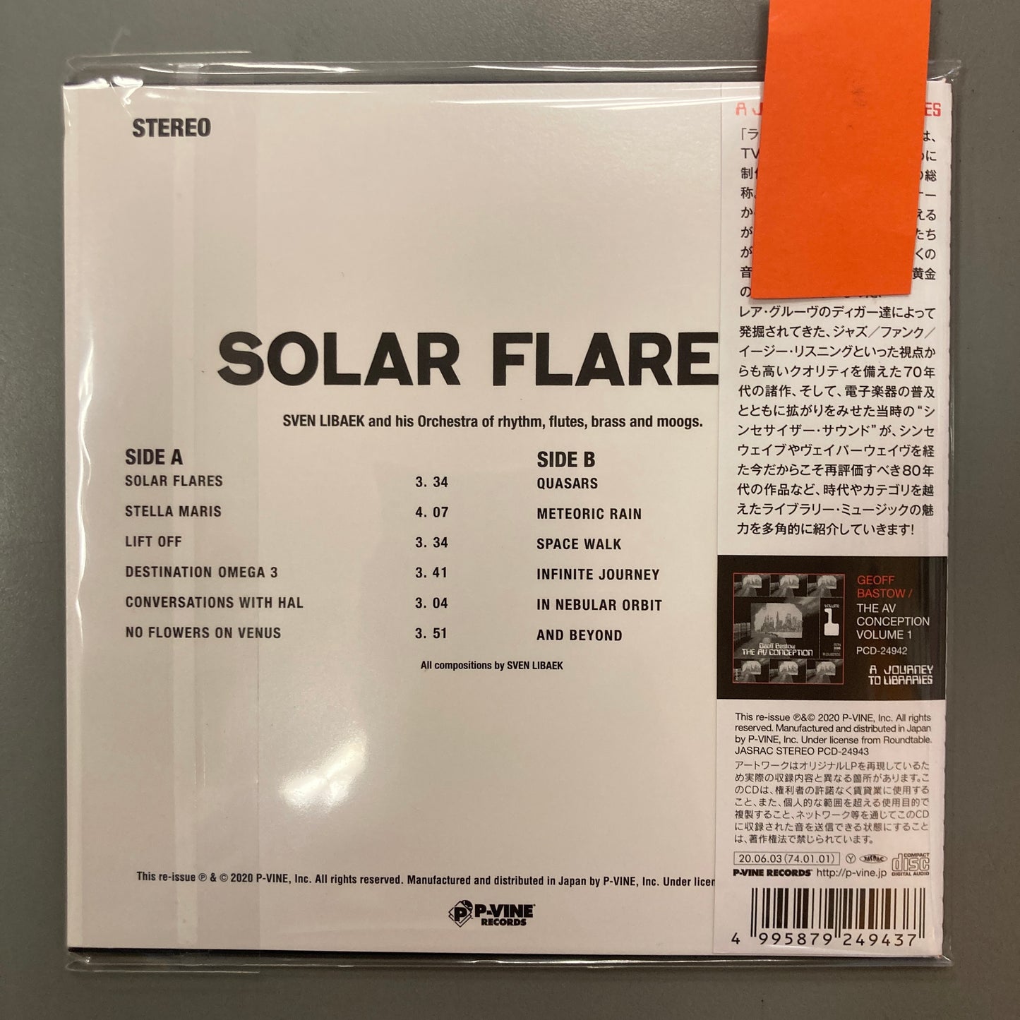 Solar Flares (CD)