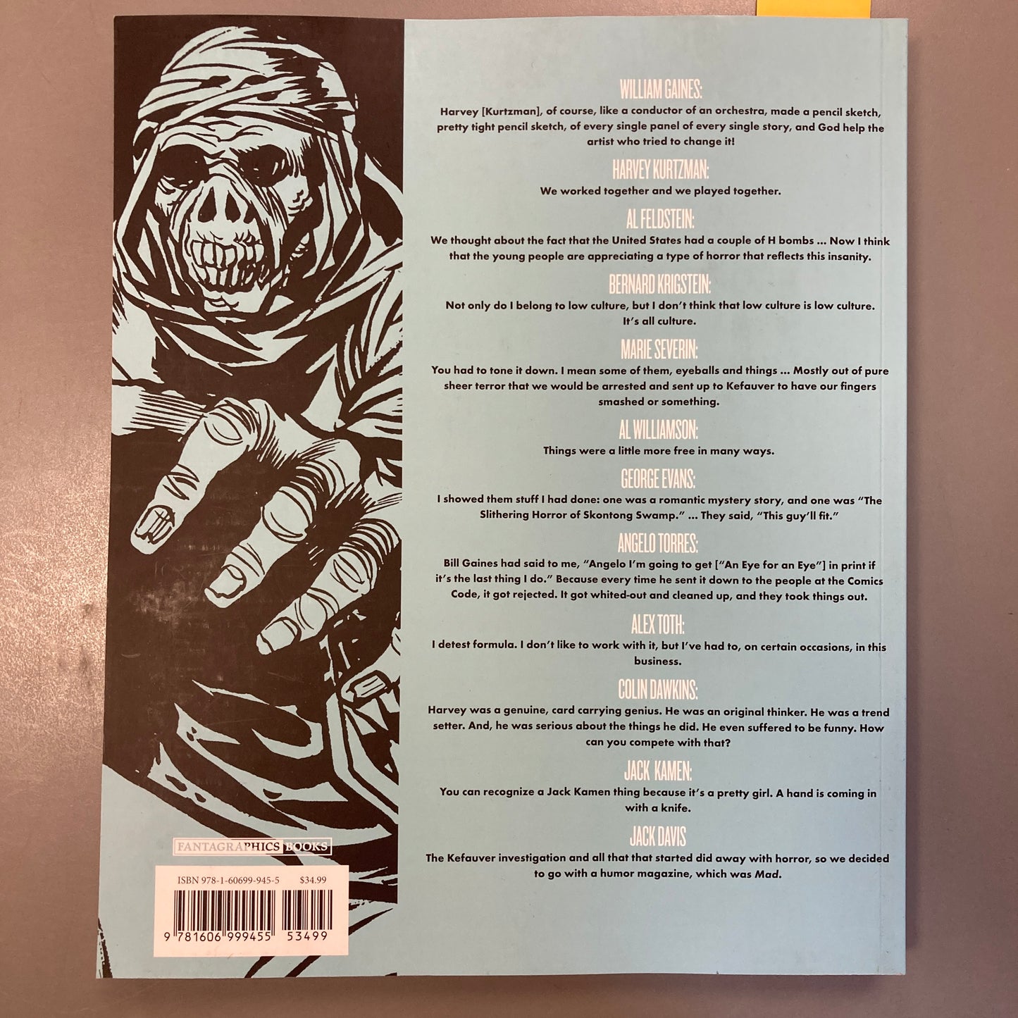 The Comics Journal Library Volume 10: The EC Artists Part 2