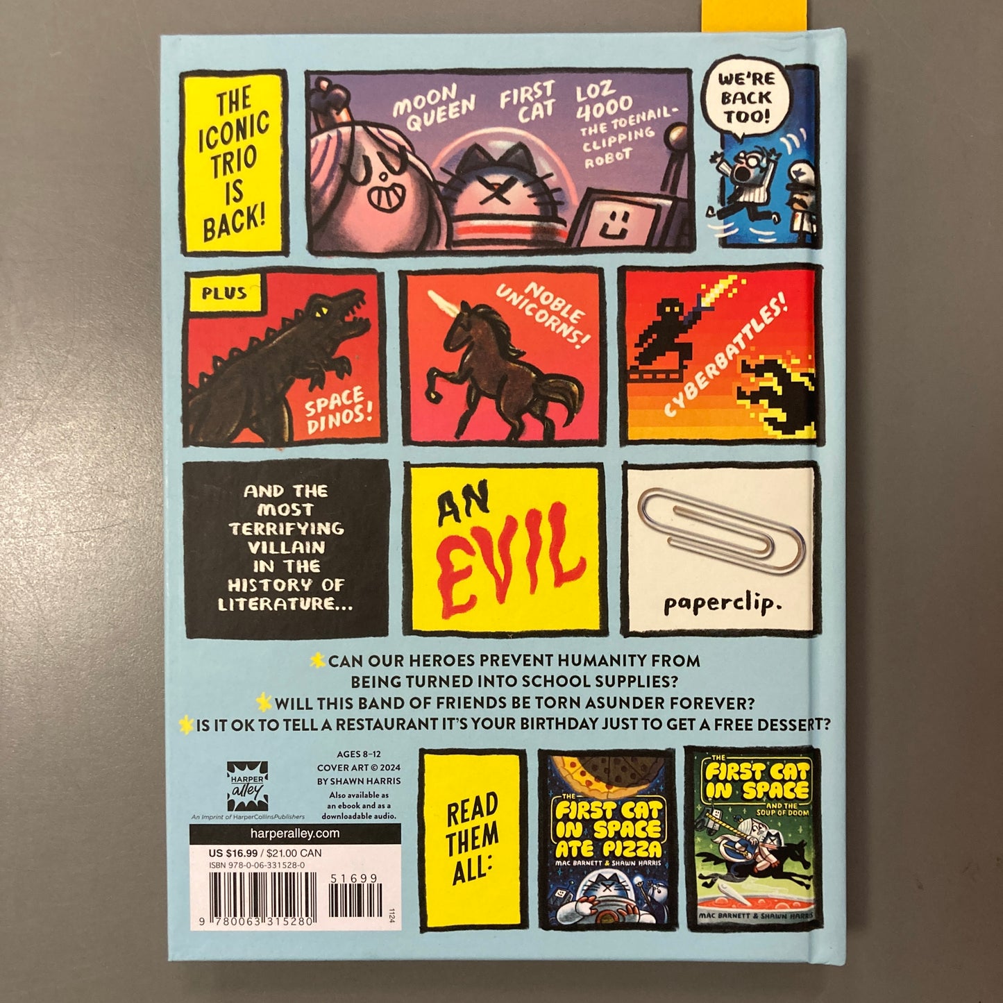 The First Cat in Space and the Wrath of the Paperclip (Hardcover)