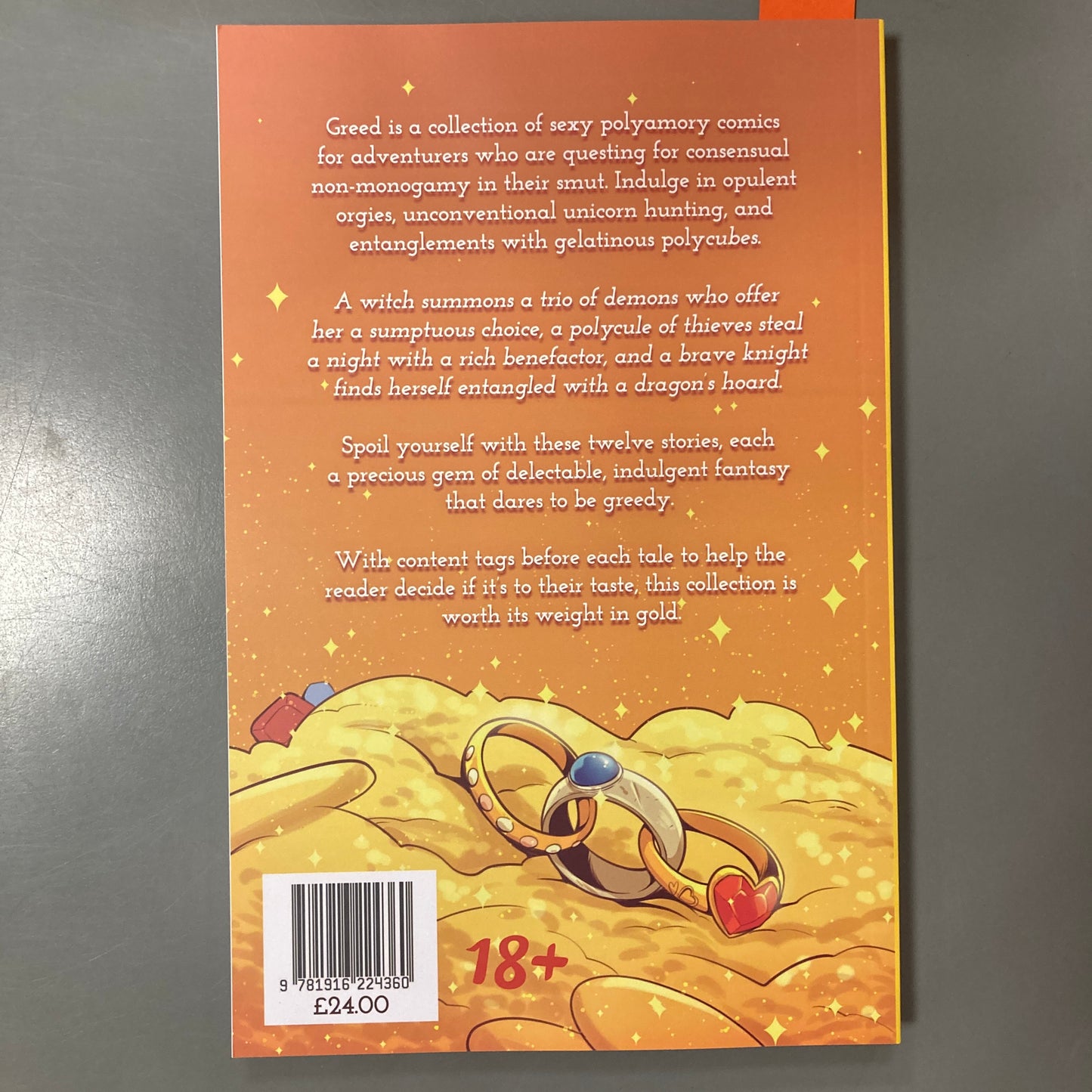 Greed: A Sexy Polyamory Comics Anthology