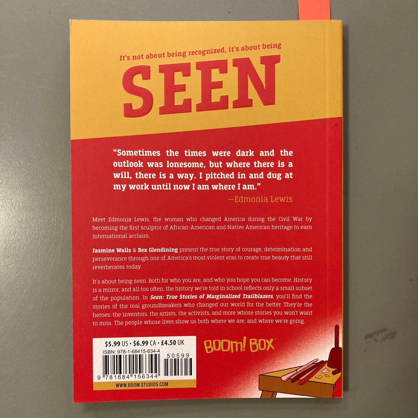 Seen, True Stories of Marginalized Trailblazers: Edmonia Lewis