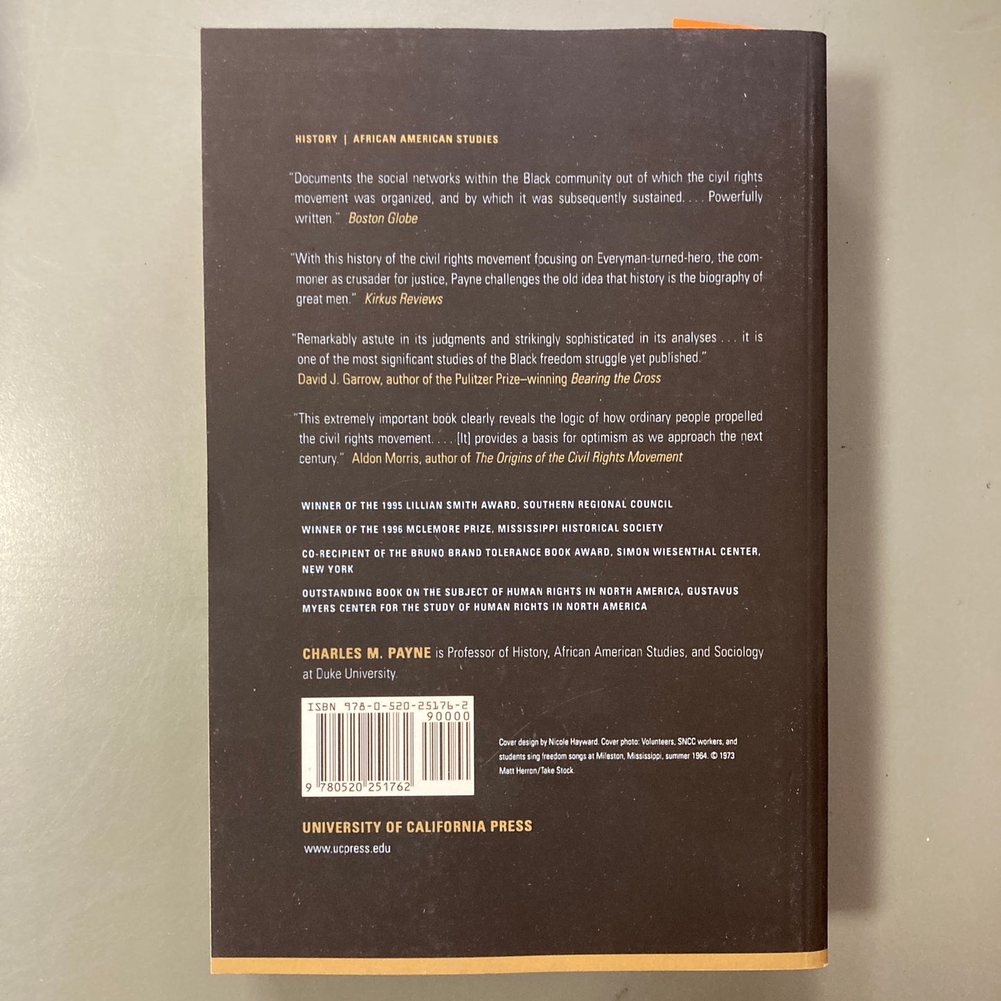 I've Got the Light of Freedom: The Organizing Tradition and the Mississippi Freedom Struggle