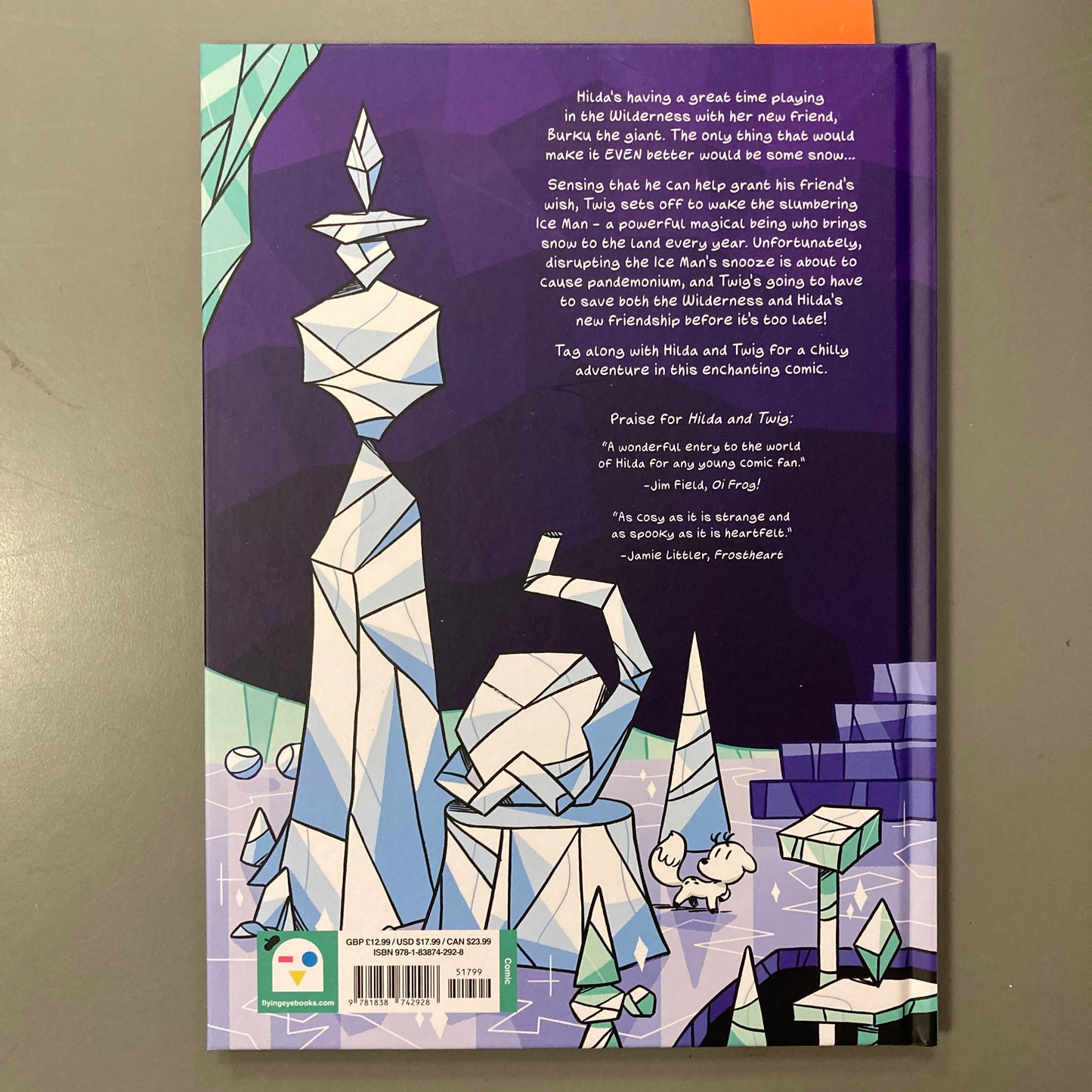 Hilda and Twig Wake the Ice Man (Hardcover)