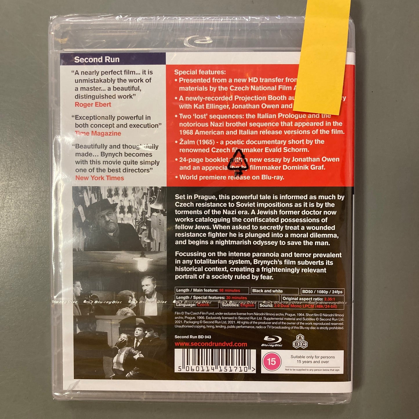 The Fifth Horseman is Fear / ..a pátý jezdec je Strach (Blu-ray)