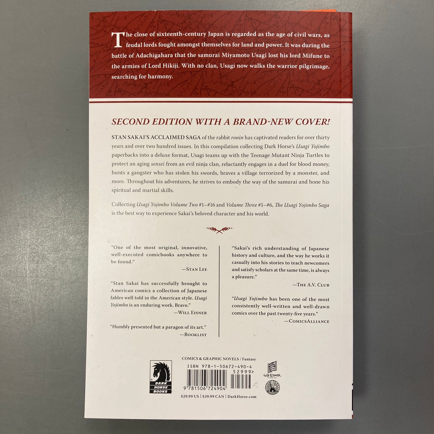 The Usagi Yojimbo Saga, Book 1