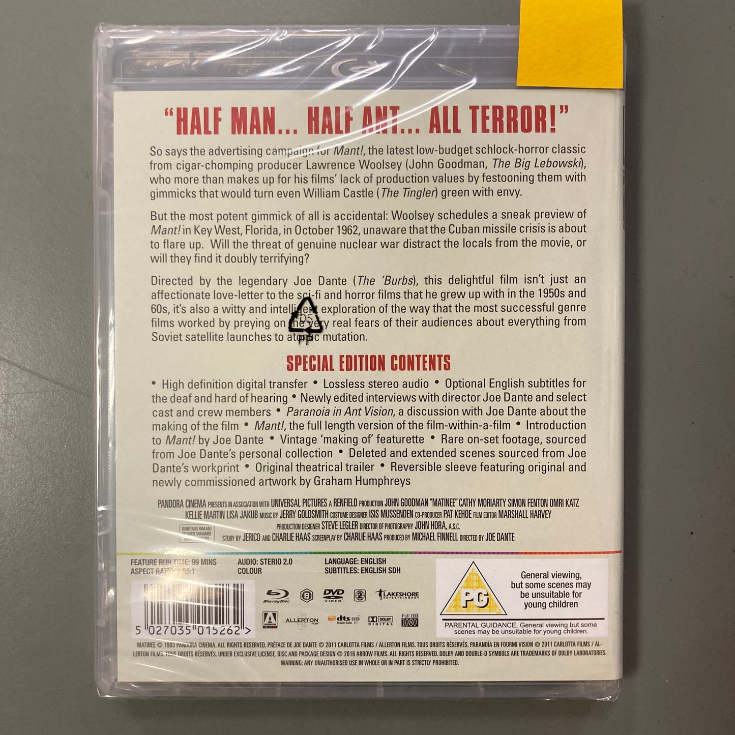 Matinee (Blu-ray + DVD)