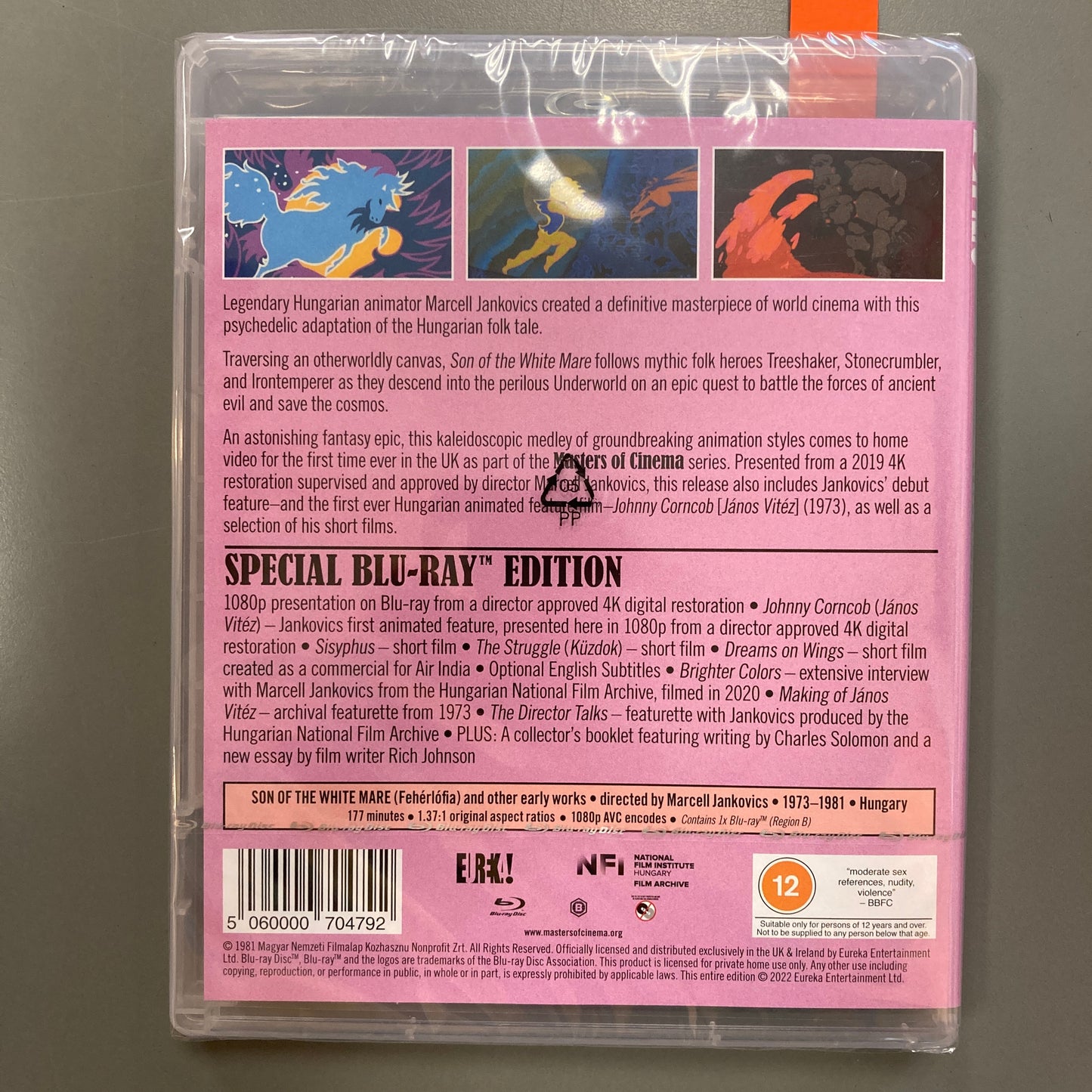 Son of the White Mare and Other Works by Marcell Jankovics (Blu-ray)