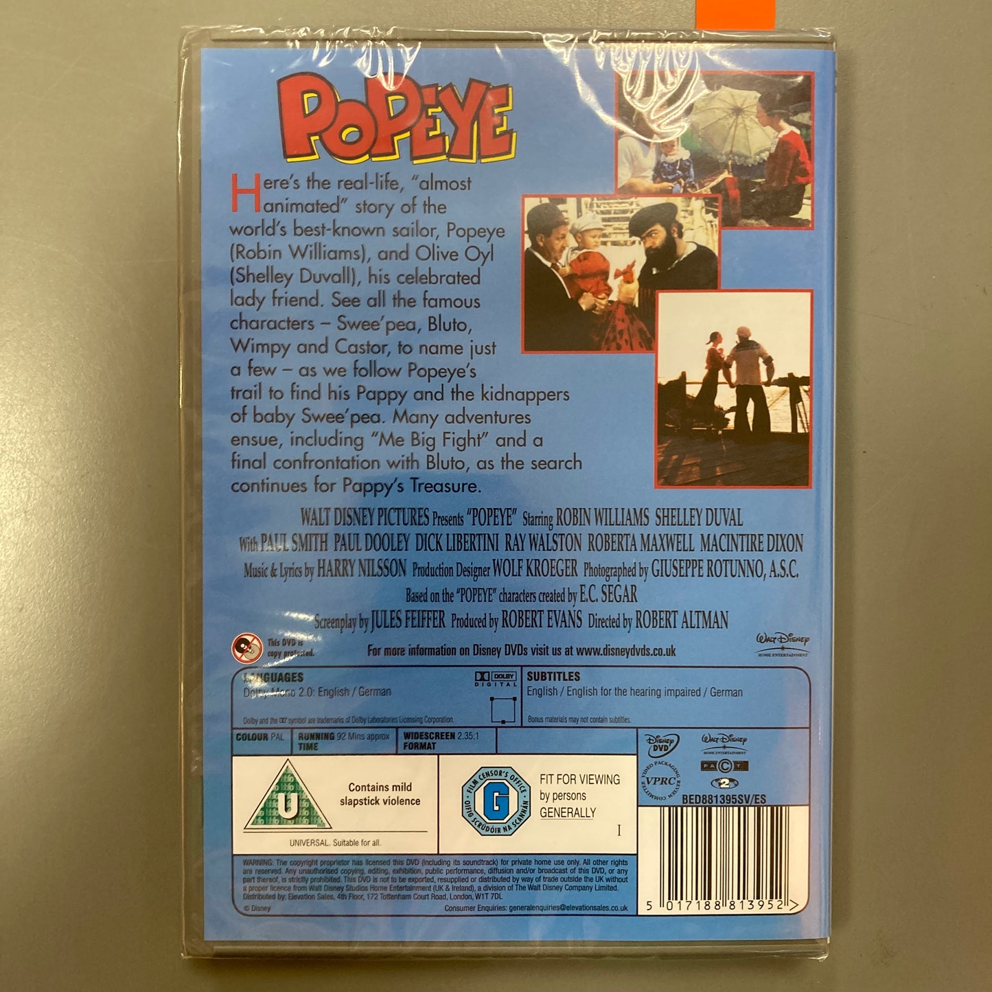 Popeye (DVD)