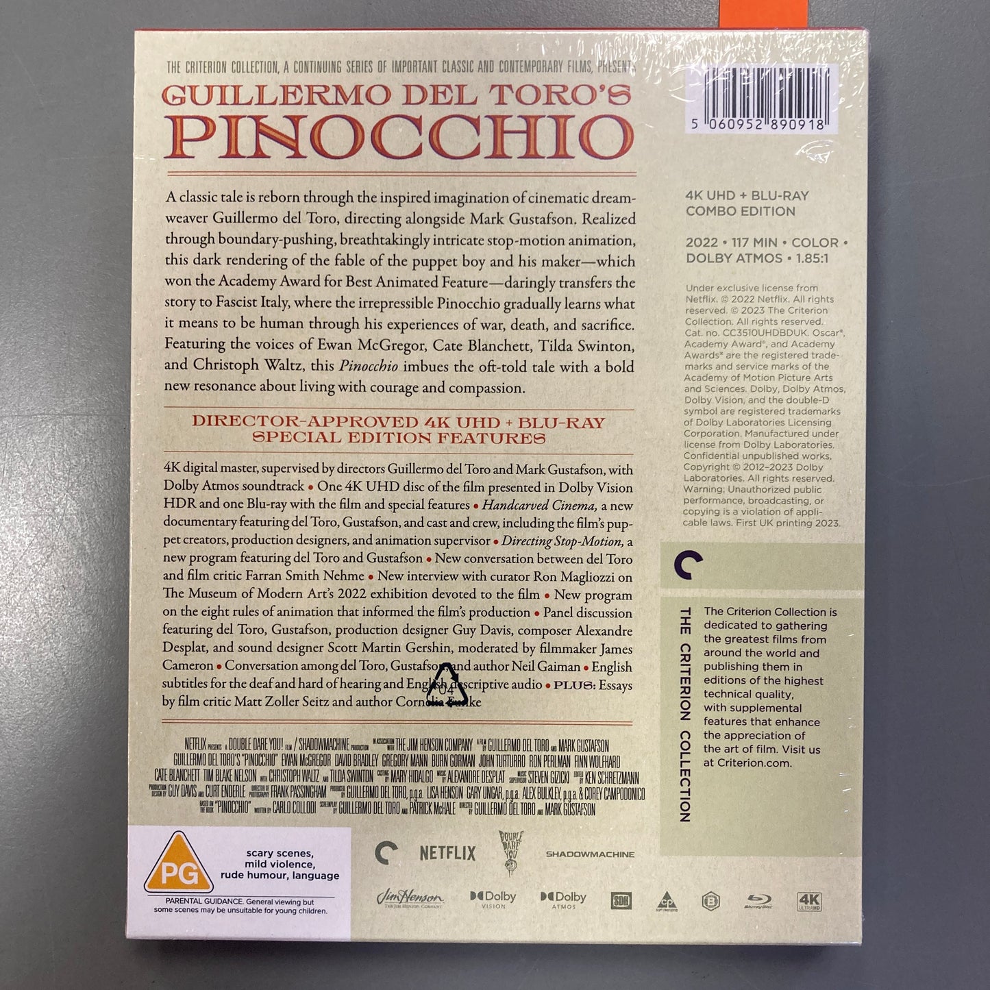 Guillermo del Toro’s Pinocchio (4K & Blu-ray)